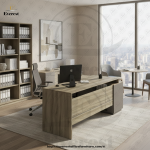 مكتب خشبي بسايد