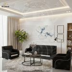 ⁦انتريه جلد مربعات⁩ - الصورة ⁦3⁩